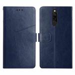 For Xiaomi Redmi 8 / 8A Y Stitching Horizontal Flip Leather Phone Case(Blue)