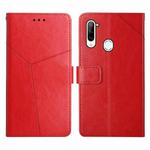 For ZTE Libero 5G Y Stitching Horizontal Flip Leather Phone Case(Red)