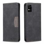 For ZTE Blade  A31 Magnetic Splicing Leather Phone Case(Black)