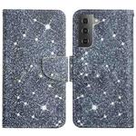 For Samsung Galaxy S22+ 5G Painted Pattern Horizontal Flip Leather Phone Case(Gypsophila)