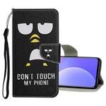 For Xiaomi Redmi 10 2022 Colored Drawing Pattern Flip Leather Case(Penguin)