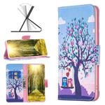 For Nokia G11 / G21 Colored Drawing Pattern Horizontal Flip Leather Phone Case(Owl)