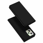 For OPPO Realme C35 DUX DUCIS Skin Pro Series PU + TPU Leather Phone Case(Black)