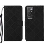 For Xiaomi Redmi 10 Ethnic Style Embossed Pattern Leather Phone Case(Black)