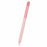 DUX DUCIS Rainbow Gradient Silicone Stylus Protective Case for Apple Pencil 2 / Pro(Gradient Pink)