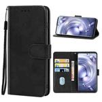 For vivo X80 Pro Leather Phone Case(Black)