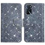 For OPPO A16 Painted Pattern Flip Leather Phone Case(Gypsophila)