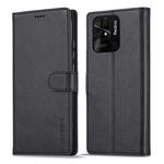 For Xiaomi Redmi 10C LC.IMEEKE Calf Texture Leather Phone Case(Black)