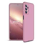 For Samsung Galaxy A23 GKK Three Stage Splicing Full Coverage PC Phone Case(Rose Gold)