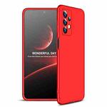 For Samsung Galaxy A23 GKK Three Stage Splicing Full Coverage PC Phone Case(Red)