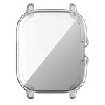 For Amazfit GTS 2 Full Coverage TPU Electroplating Watch Case(Transparent)