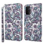 For OPPO A54 5G / A74 5G 3D Painting Pattern Flip Leather Phone Case(Swirl Pattern)