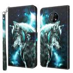 For Nokia G50 3D Painting Pattern Flip Leather Phone Case(Wolf)