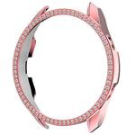 For Samsung Galaxy Watch 3 41mm Single Row Diamond PC Watch Case(Pink)