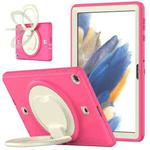 For Huawei Matepad T 10 / T 10S Beige Shockproof TPU + PC Tablet Case(Rose Red)
