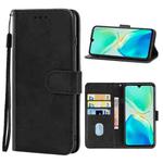 For vivo S15e Leather Phone Case (Black)