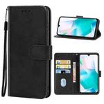 For vivo T1 Snapdragon 778G Leather Phone Case (Black)