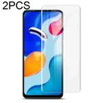 For Xiaomi Redmi Note 11s 4G 2 PCS IMAK Curved Full Screen Hydrogel Film Front Protector