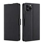 For Blackview A95 Ultra-thin Voltage Side Buckle PU + TPU Leather Phone Case(Black)