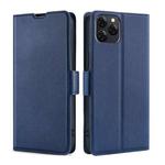 For Blackview A95 Ultra-thin Voltage Side Buckle PU + TPU Leather Phone Case(Blue)