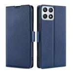 For Honor X30i Ultra-thin Voltage Side Buckle Flip Leather Case(Blue)