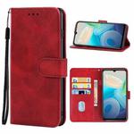 For vivo Y71t Leather Phone Case(Red)