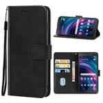 For BLU View 3 B140DL Leather Phone Case(Black)