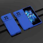 For vivo X Fold Skin Feel PC Phone Case(Dark Blue)