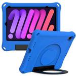 For iPad mini 6 EVA Handle Holder Tablet Case(Blue)