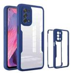 For OPPO A74 5G Acrylic + TPU 360 Degrees Full Coverage Phone Case(Blue)