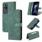 For Xiaomi Redmi K40S AZNS Dream II Skin Feel Horizontal Flip Leather Case(Green)