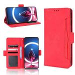 For ZTE nubia Red Magic 7 Pro Skin Feel Calf Pattern Leather Phone Case(Red)