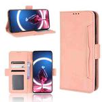For ZTE nubia Red Magic 7 Pro Skin Feel Calf Pattern Leather Phone Case(Pink)