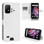 For Umidigi Bison GT2 5G / GT2 Pro 5G Diamond Texture Leather Phone Case(White)