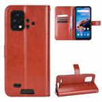 For Umidigi Bison X10G / X10G NFC Crazy Horse Texture Horizontal Flip Phone Leather Case(Brown)