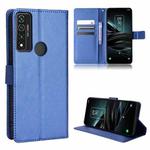 For TCL 4X 5G / T601DL Diamond Texture Leather Phone Case(Blue)