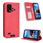 For Umidigi Bison X10G / X10G NFC Magnetic Buckle Retro Texture Leather Phone Case(Red)
