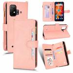 For Umidigi Bison X10 Litchi Texture Zipper Leather Phone Case(Pink)