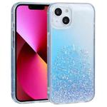 For iPhone 13 DFANS DESIGN Gradient Starlight Shining Phone Case(Blue)