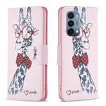 For OnePlus Nord N200 5G Drawing Pattern Leather Phone Case(Deer)