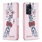 For Infinix Zero X / X Pro Drawing Pattern Leather Phone Case(Deer)