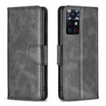 For Infinix Zero X Neo Lambskin Texture Leather Phone Case(Black)