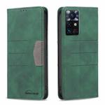For Infinix Zero X Neo Magnetic Splicing Leather Phone Case(Green)