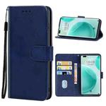 For Huawei nova 8 Pro Leather Phone Case(Blue)