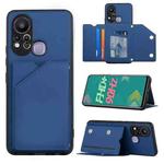 For Infinix Hot 11S Skin Feel PU + TPU + PC Phone Case(Blue)