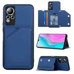 For Infinix Note 11 Skin Feel PU + TPU + PC Phone Case(Blue)