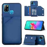 For Infinix Smart 5 / Hot 10 Lite Skin Feel PU + TPU + PC Phone Case(Blue)