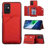 For Infinix Note 10 Skin Feel PU + TPU + PC Phone Case(Red)