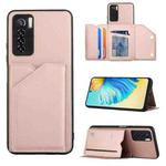 For Tecno Camon 17 Pro Skin Feel PU + TPU + PC Phone Case(Rose Gold)