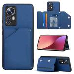 For Xiaomi 12 Pro Skin Feel PU + TPU + PC Phone Case(Blue)